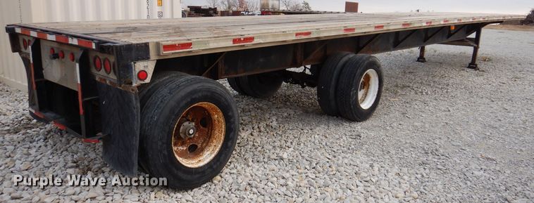 image for item DK2043 1998 Fontaine  flatbed trailer