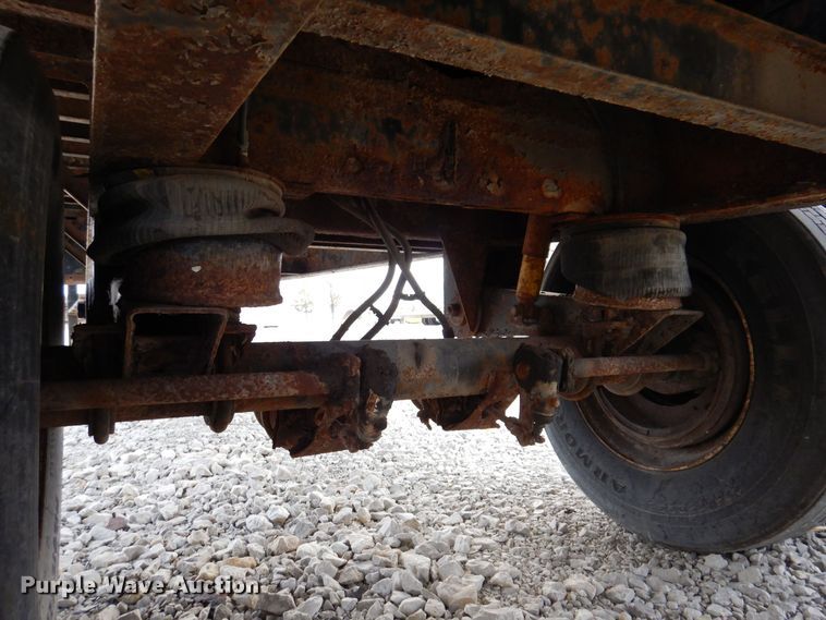 image for item DK2043 1998 Fontaine  flatbed trailer