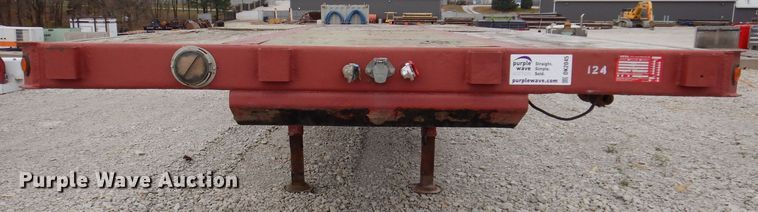 image for item DK2045 2002 Wabash  flatbed trailer