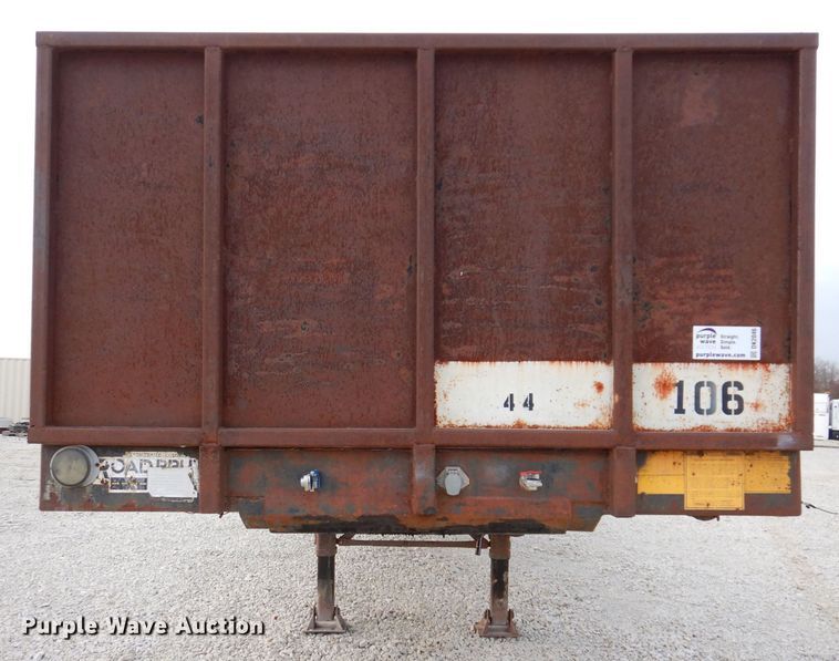 image for item DK2046 2018 Wilson Roadbrute  flatbed trailer