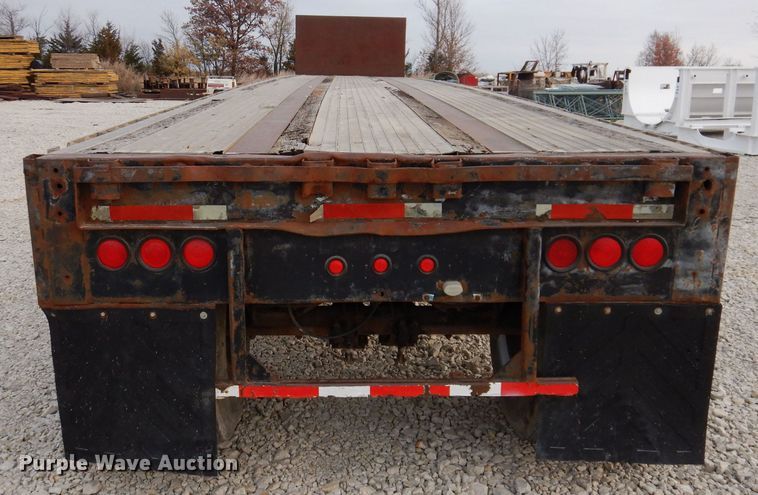 image for item DK2046 2018 Wilson Roadbrute  flatbed trailer