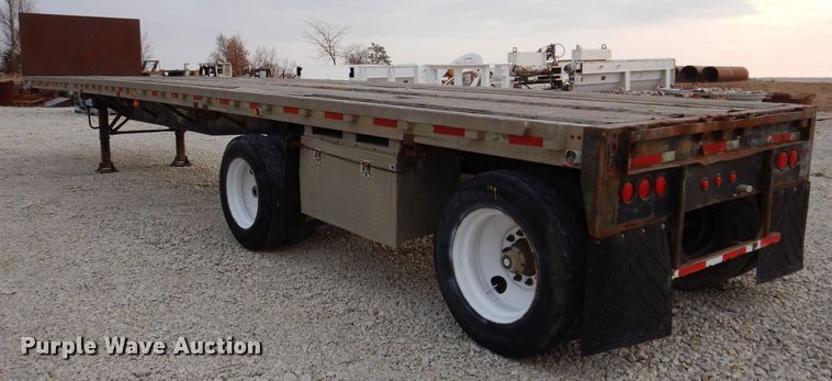 image for item DK2046 2018 Wilson Roadbrute  flatbed trailer