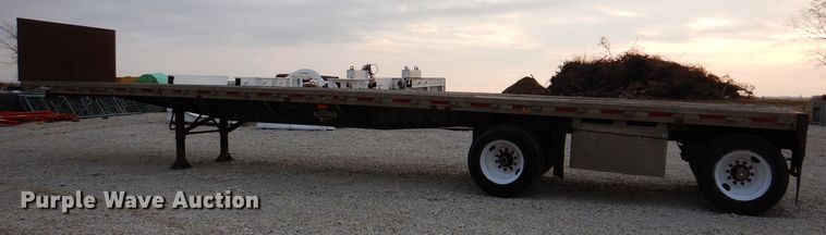 image for item DK2046 2018 Wilson Roadbrute  flatbed trailer