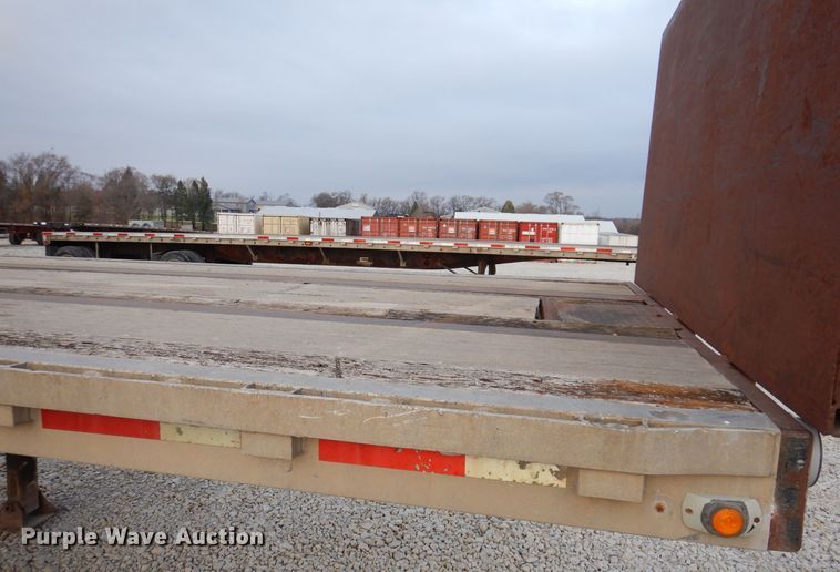 image for item DK2046 2018 Wilson Roadbrute  flatbed trailer