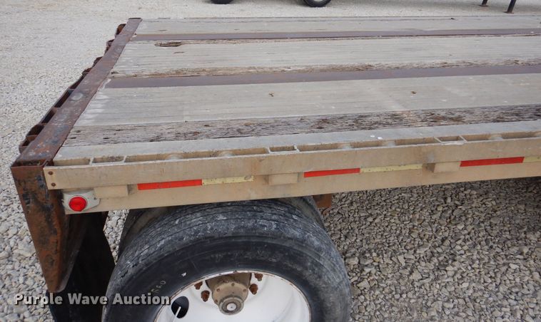 image for item DK2046 2018 Wilson Roadbrute  flatbed trailer