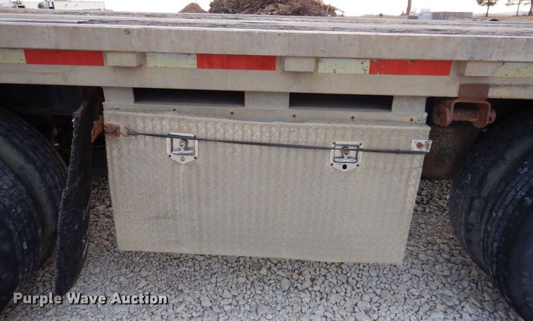 image for item DK2046 2018 Wilson Roadbrute  flatbed trailer