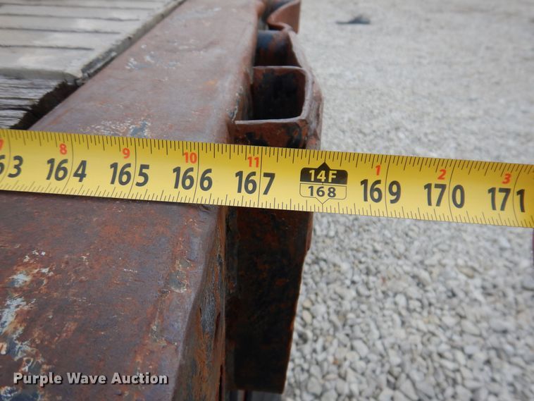 image for item DK2046 2018 Wilson Roadbrute  flatbed trailer