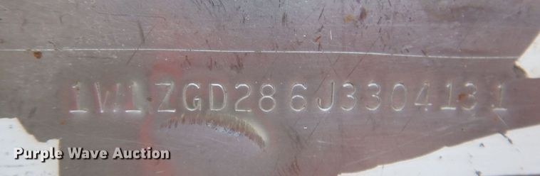 image for item DK2046 2018 Wilson Roadbrute  flatbed trailer