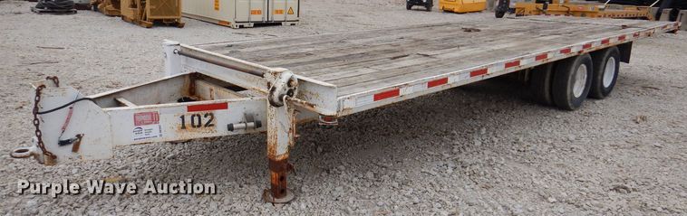 image for item DK2047 2000 Kiefer Built  equipment trailer