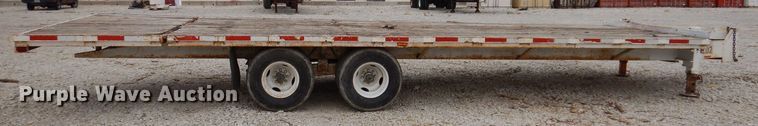 image for item DK2047 2000 Kiefer Built  equipment trailer
