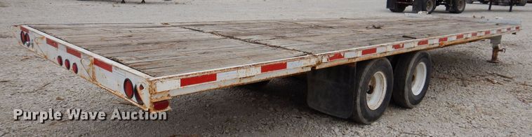 image for item DK2047 2000 Kiefer Built  equipment trailer