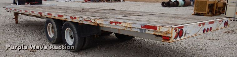 image for item DK2047 2000 Kiefer Built  equipment trailer