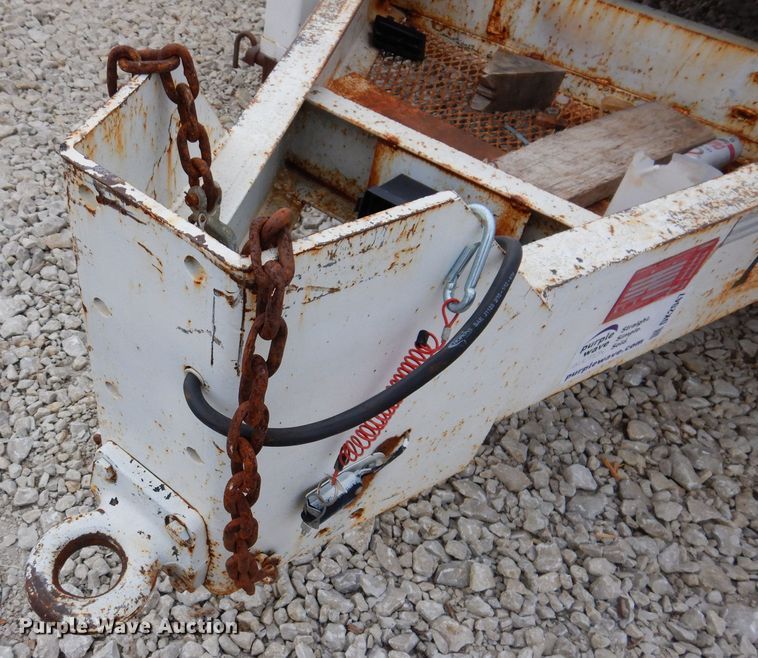 image for item DK2047 2000 Kiefer Built  equipment trailer