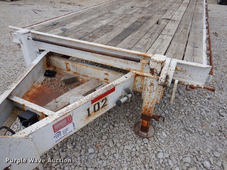 image for item DK2047 2000 Kiefer Built  equipment trailer