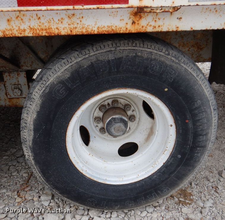 image for item DK2047 2000 Kiefer Built  equipment trailer