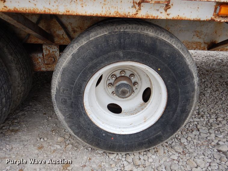 image for item DK2047 2000 Kiefer Built  equipment trailer