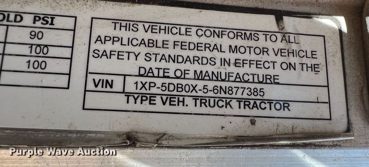 image for item DK6994 2006 Peterbilt 379  semi truck