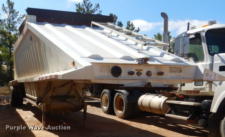 image for item DK6998 2018 Manac 4C240A200  bottom dump trailer