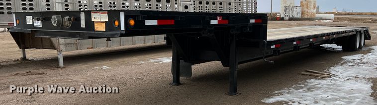 image for item DM2533 2017 Neville  drop deck equipment trailer