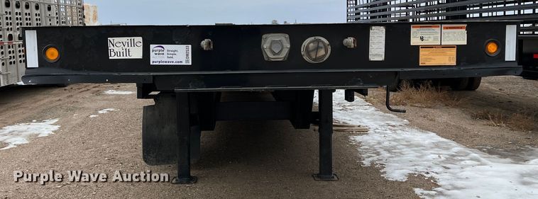 image for item DM2533 2017 Neville  drop deck equipment trailer