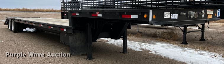 image for item DM2533 2017 Neville  drop deck equipment trailer