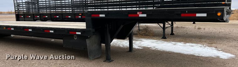 image for item DM2533 2017 Neville  drop deck equipment trailer