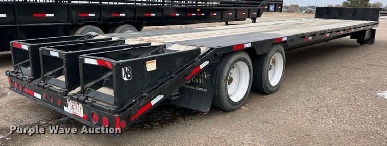 image for item DM2533 2017 Neville  drop deck equipment trailer