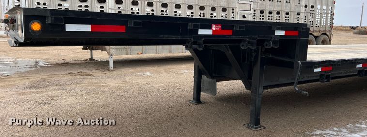 image for item DM2533 2017 Neville  drop deck equipment trailer