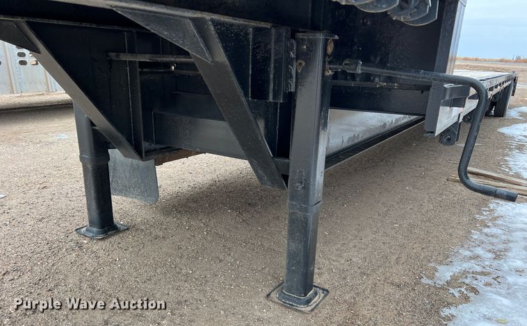 image for item DM2533 2017 Neville  drop deck equipment trailer