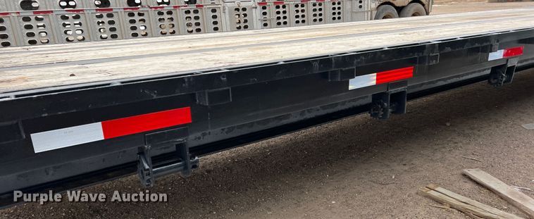 image for item DM2533 2017 Neville  drop deck equipment trailer