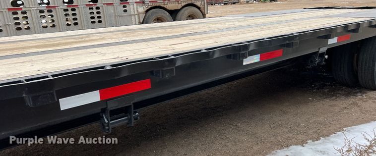 image for item DM2533 2017 Neville  drop deck equipment trailer
