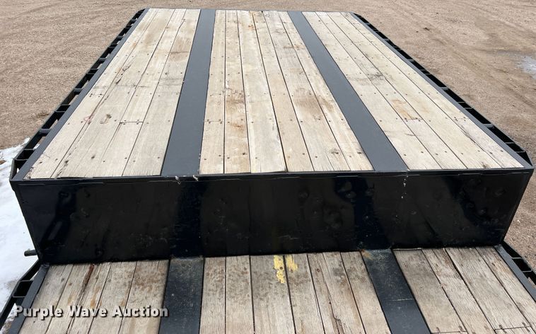 image for item DM2533 2017 Neville  drop deck equipment trailer