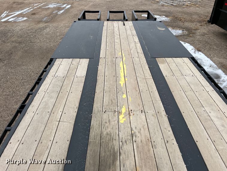 image for item DM2533 2017 Neville  drop deck equipment trailer