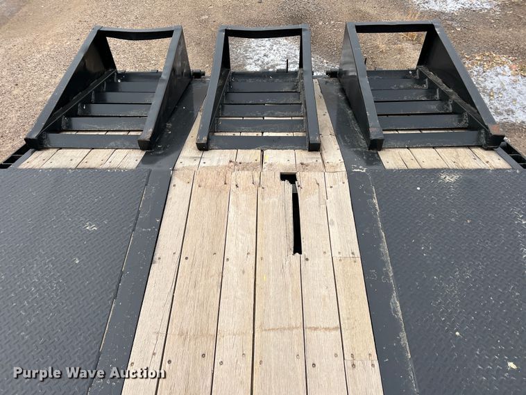 image for item DM2533 2017 Neville  drop deck equipment trailer