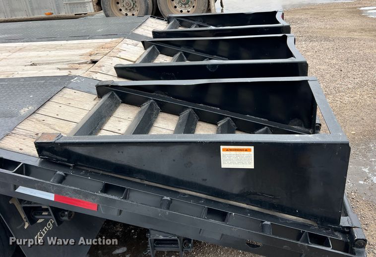 image for item DM2533 2017 Neville  drop deck equipment trailer
