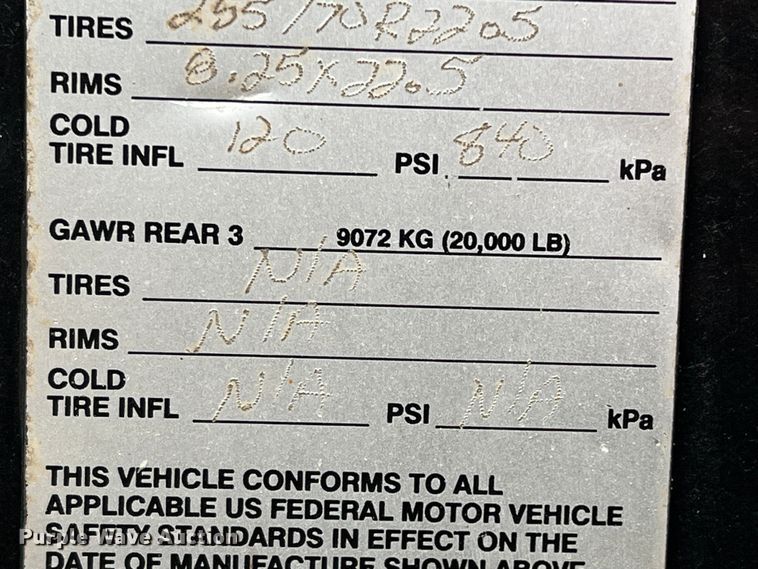 image for item DM2533 2017 Neville  drop deck equipment trailer