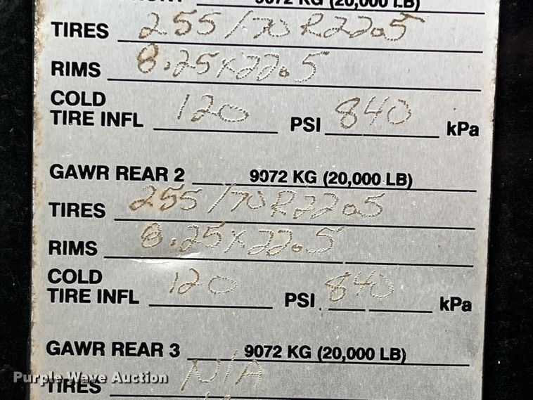 image for item DM2533 2017 Neville  drop deck equipment trailer