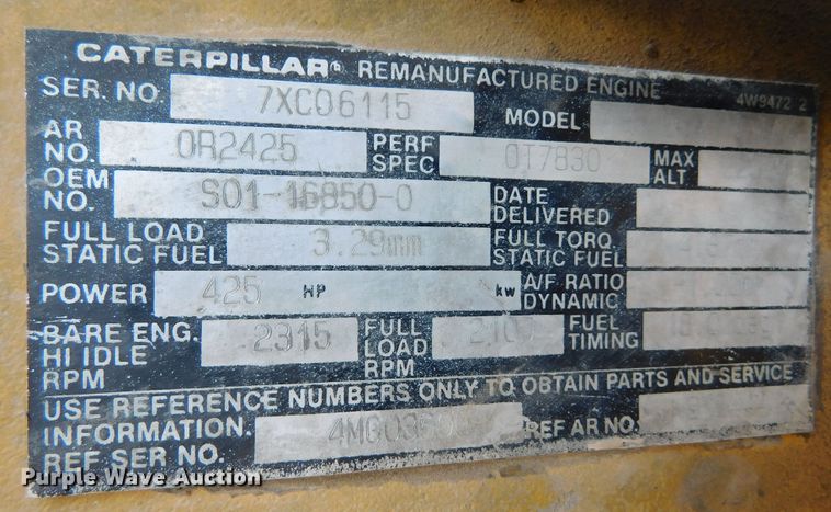 image for item DM2552 1988 Peterbilt 378  semi truck