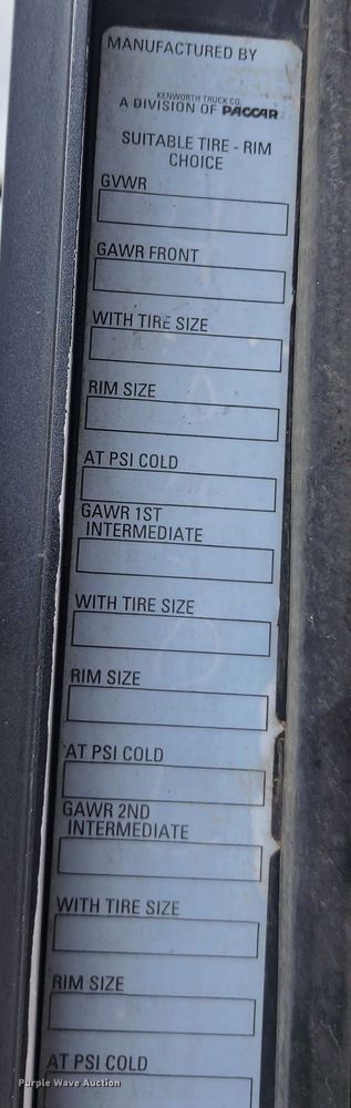 image for item DM4895 2003 Kenworth T800  dump truck