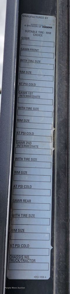 image for item DM4895 2003 Kenworth T800  dump truck