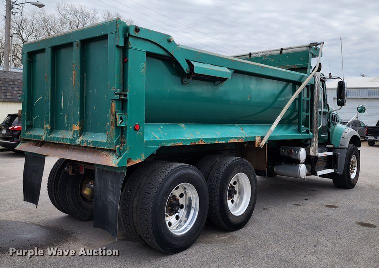 image for item DM4896 2018 Mack GU713  dump truck