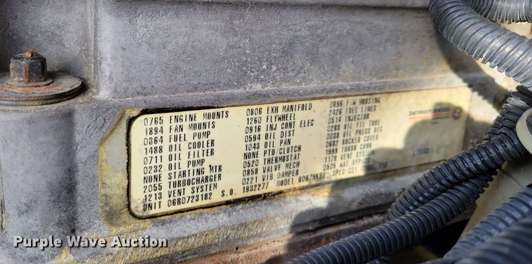 image for item DM8138 2003 Western Star 4900EX  semi truck