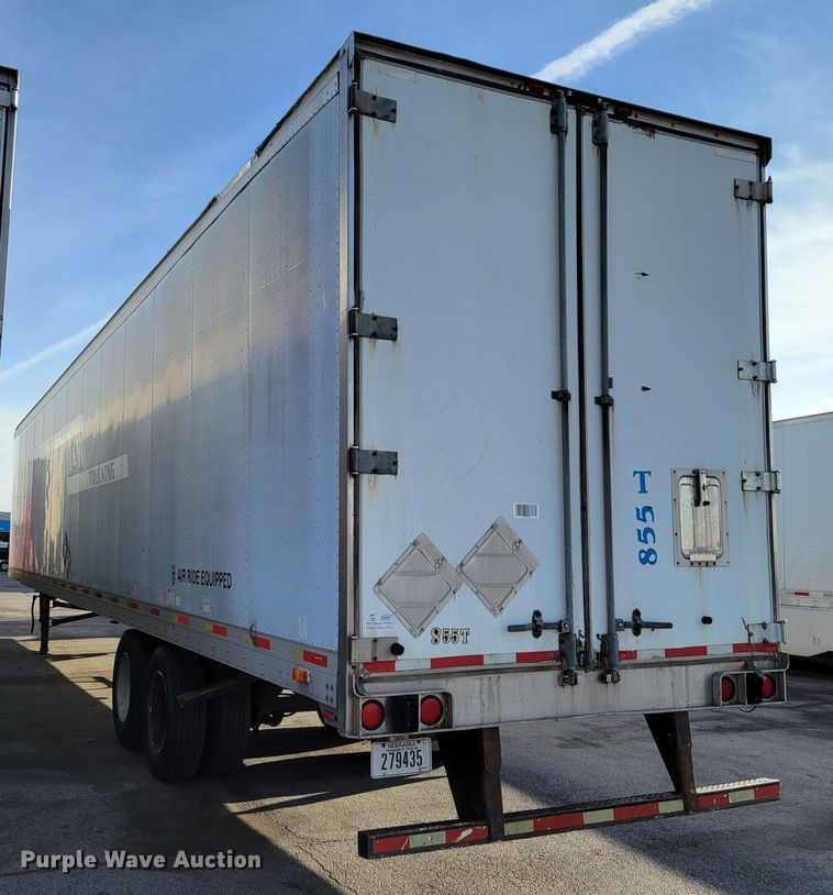 image for item DM8140 2001 Utility Trailer V52DC  dry van trailer