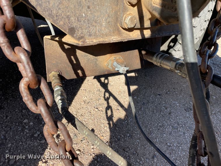 image for item DN4516 1994 Clement 2ATT1210S  end dump pup trailer