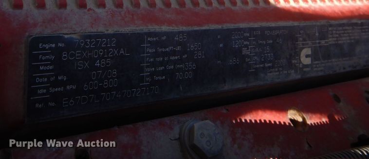 image for item DO1430 2009 Kenworth W900  semi truck