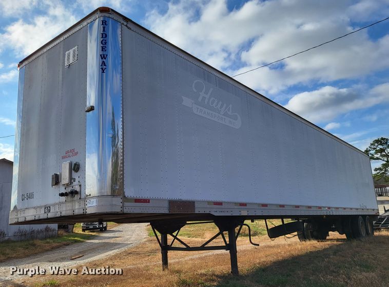 image for item DO3458 2001 Trailmobile  dry van trailer