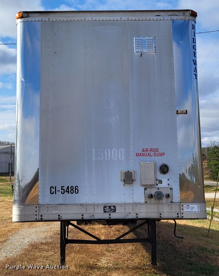 image for item DO3458 2001 Trailmobile  dry van trailer