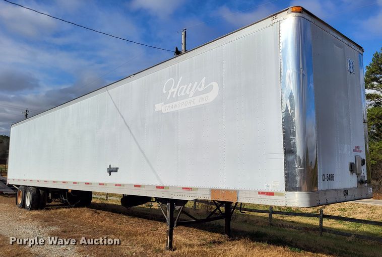 image for item DO3458 2001 Trailmobile  dry van trailer