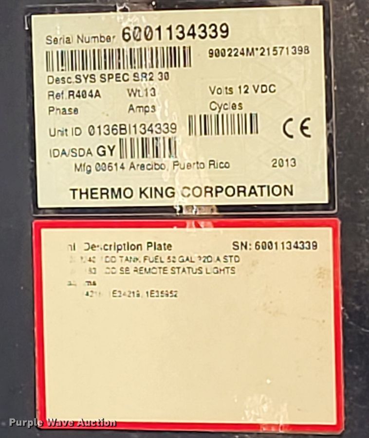 image for item DO3480 2014 Great Dane ECM-1112-11228  refrigerated van trailer