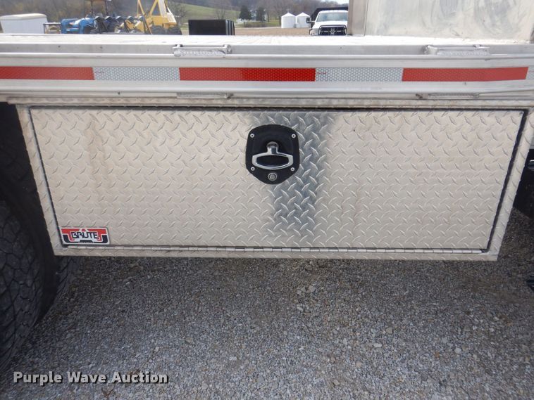 image for item DP0415 2015 Ford F750 Super Duty XLT  SuperCab flatbed truck